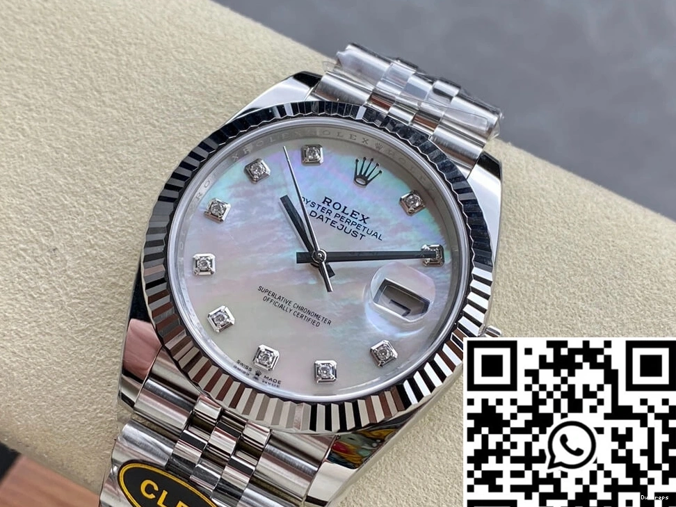 M126334-0020 Rolex WrinkleFree Clean Datejust Mother-of-pearl 813 Dial Factory 0805